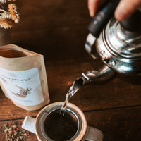 Tisane des lunes - achillée et framboisier - Les Mauvaises Herbes